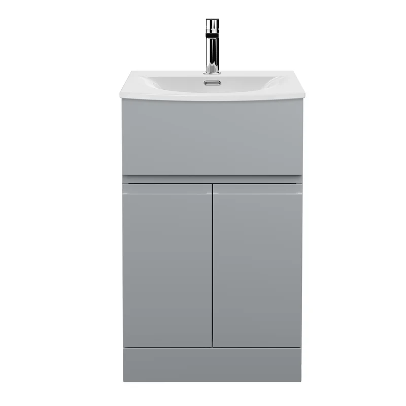 Hudson Reed Urban Floor Standing 500mm Vanity Unit With 2 Doors & 1 Drawer