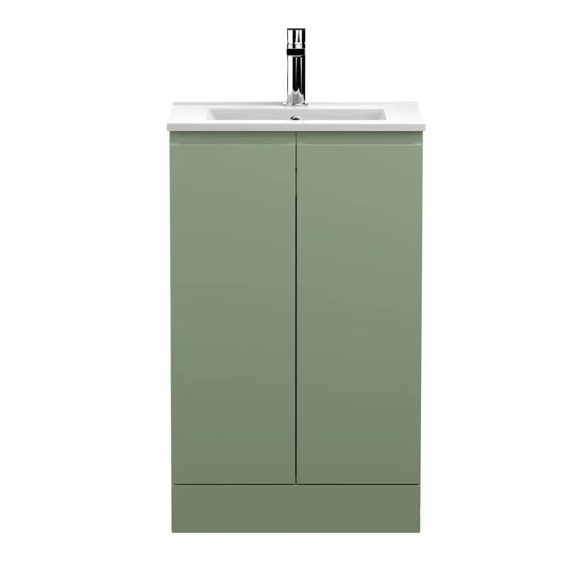 Hudson Reed Urban Floor Standing 500mm Vanity Unit With 2 Doors