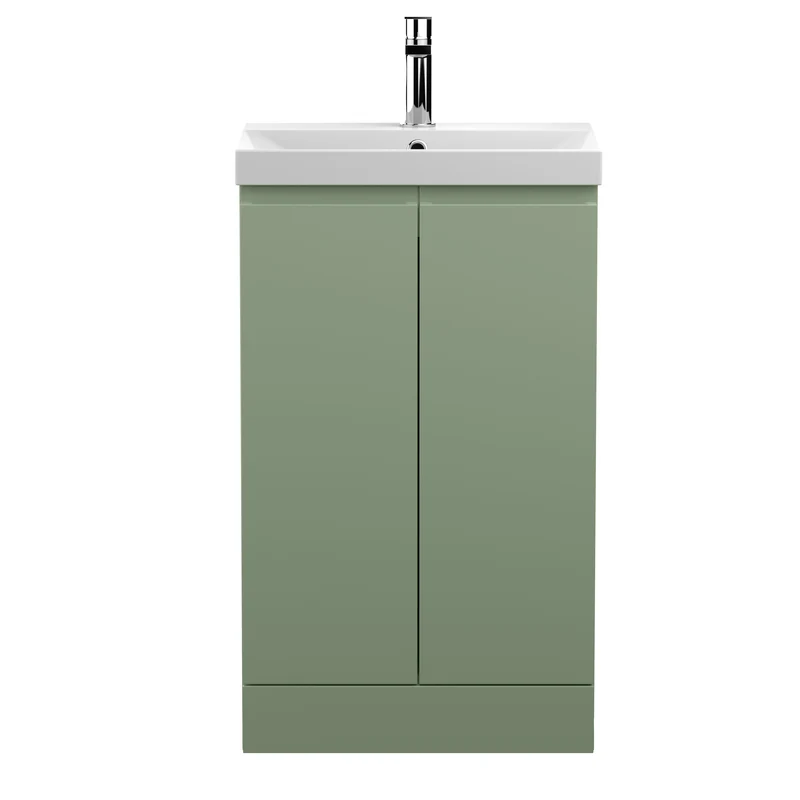 Hudson Reed Urban Floor Standing 500mm Vanity Unit With 2 Doors
