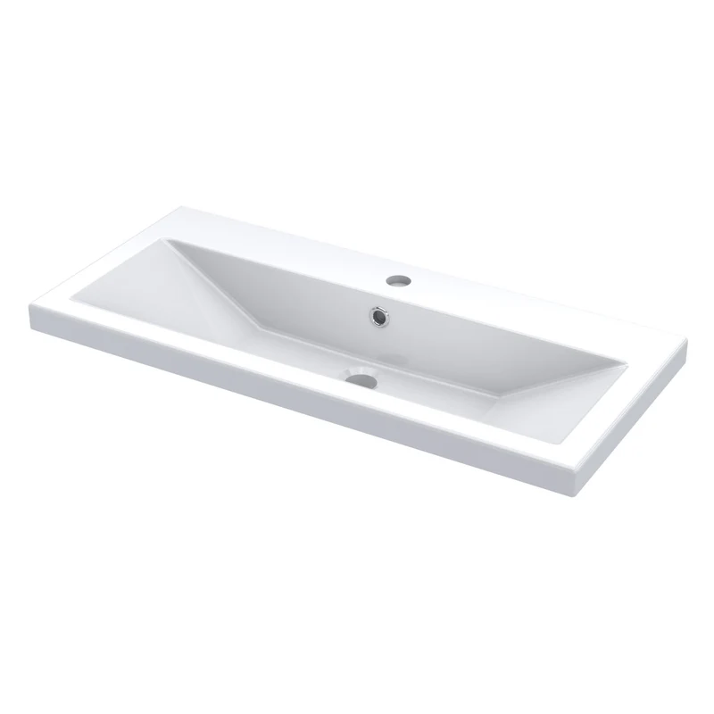 Hudson Reed Fusion Wall Hung 800mm Vanity Unit With 2 Drawers & Basin