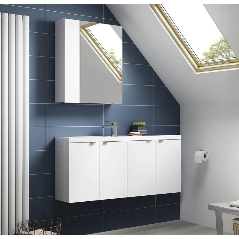 Hudson Reed Fusion Wall Hung Slimline 1000mm Vanity Unit & Basin