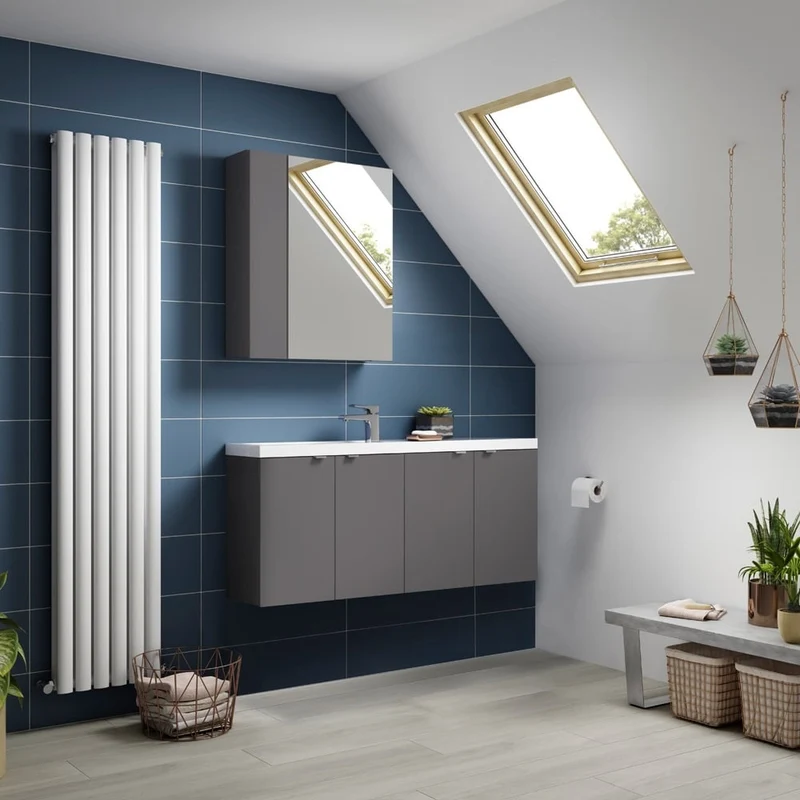 Hudson Reed Fusion Wall Hung Slimline 1200mm Vanity Unit & Basin