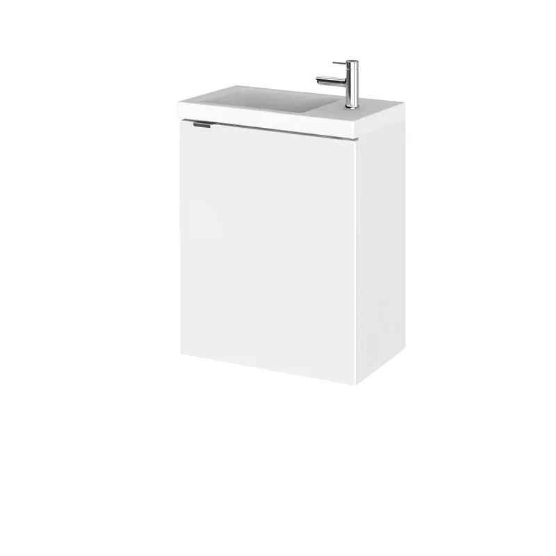 Hudson Reed Fusion Wall Hung Slimline 400mm Vanity Unit & Basin