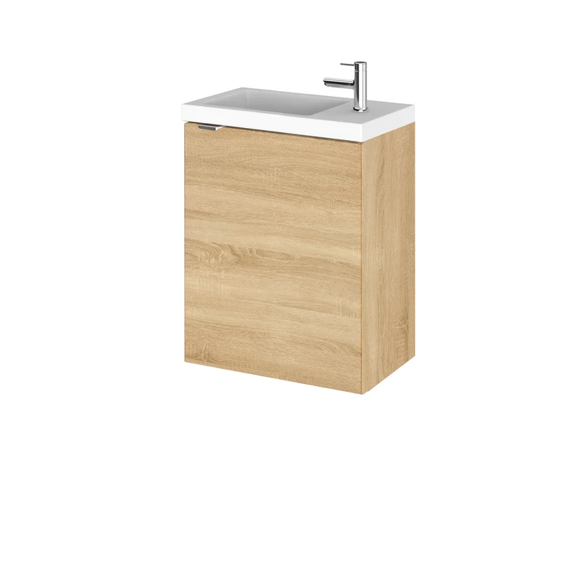 Hudson Reed Fusion Wall Hung Slimline 400mm Vanity Unit & Basin