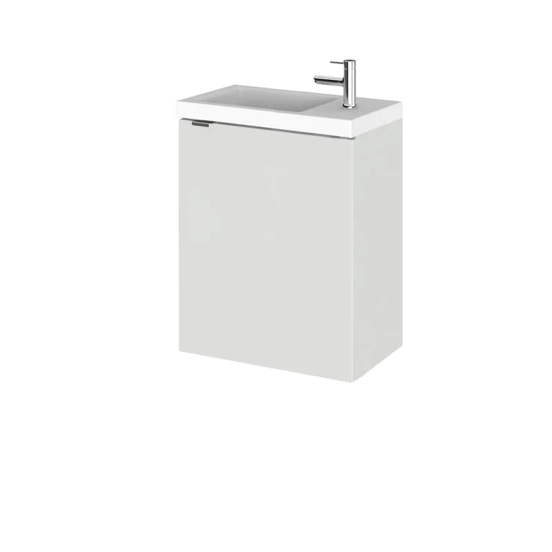 Hudson Reed Fusion Wall Hung Slimline 400mm Vanity Unit & Basin