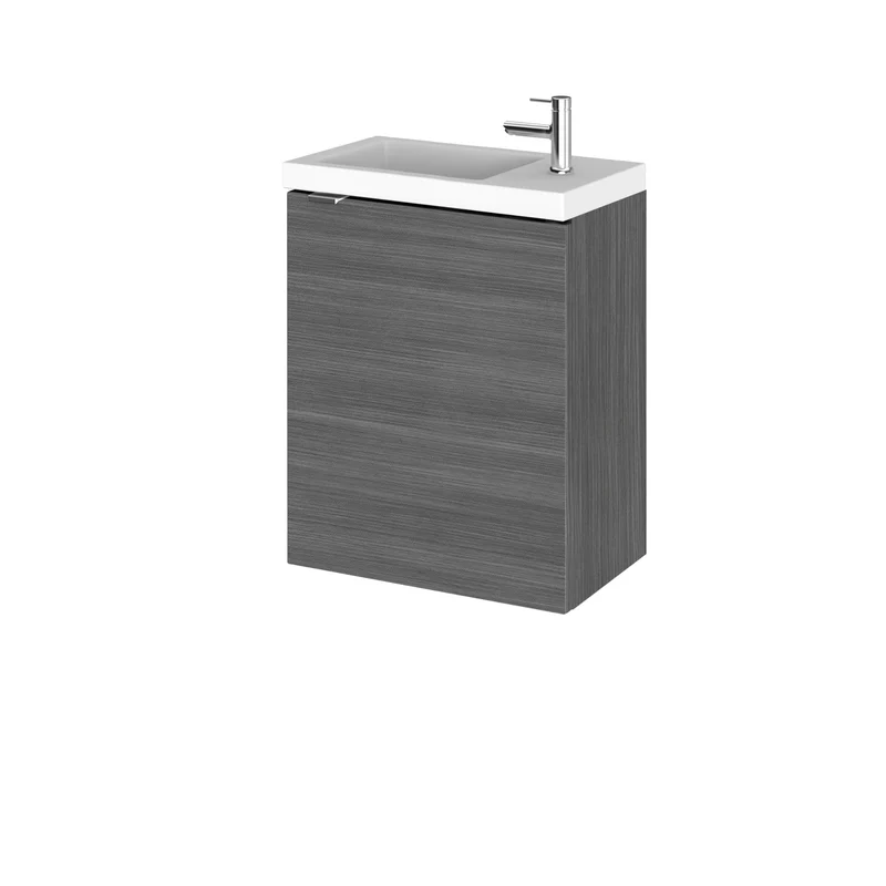 Hudson Reed Fusion Wall Hung Slimline 400mm Vanity Unit & Basin
