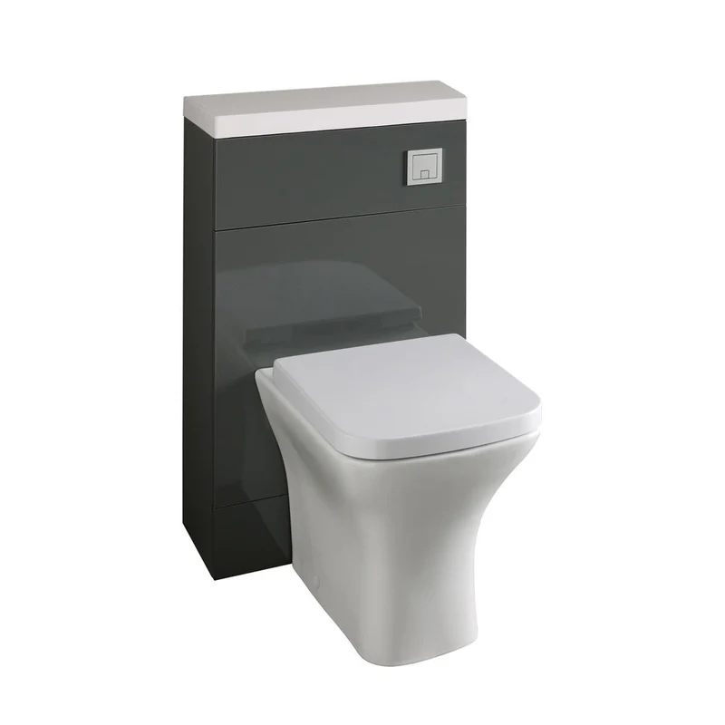 Hudson Reed Fusion Floor Standing 500mm WC Unit With Polymarble Top