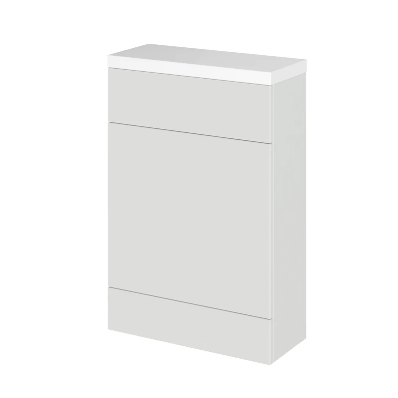 Hudson Reed Fusion Floor Standing Slimline 600mm WC Unit With Polymarble Top