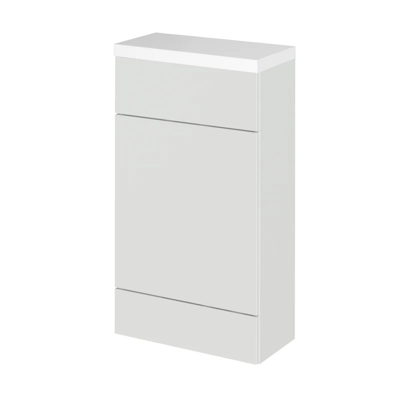 Hudson Reed Fusion Floor Standing Slimline 500mm WC Unit With Polymarble Top