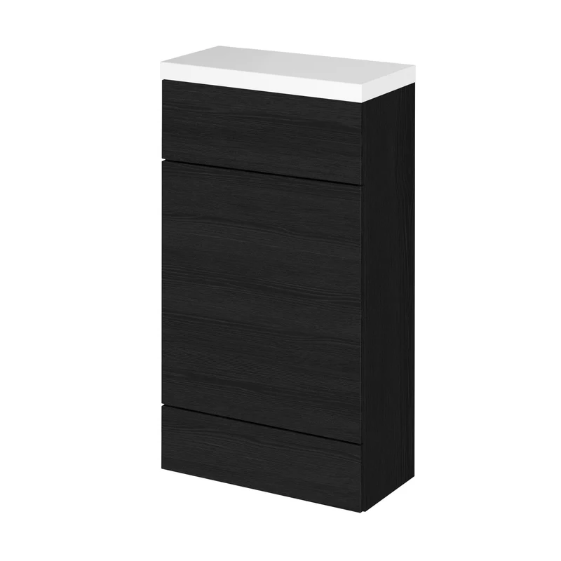 Hudson Reed Fusion Floor Standing Slimline 500mm WC Unit With Polymarble Top