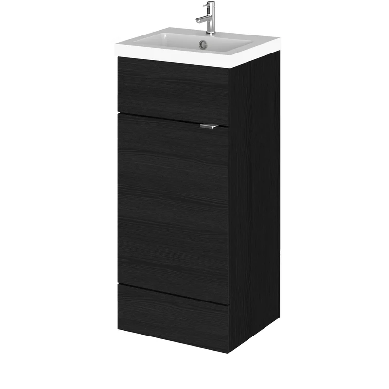 Hudson Reed Fusion Floor Standing 400mm Vanity Unit & Basin