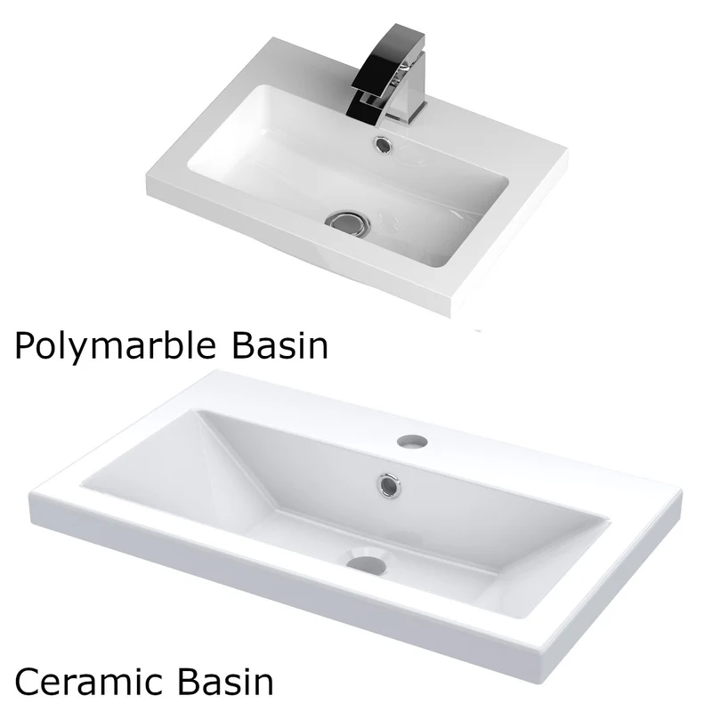 Hudson Reed Fusion Floor Standing 500mm Vanity Unit & Basin