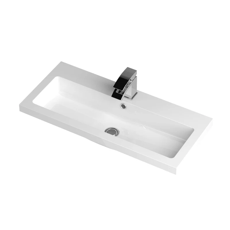 Hudson Reed Fusion Floor Standing 800mm Vanity Unit & Basin