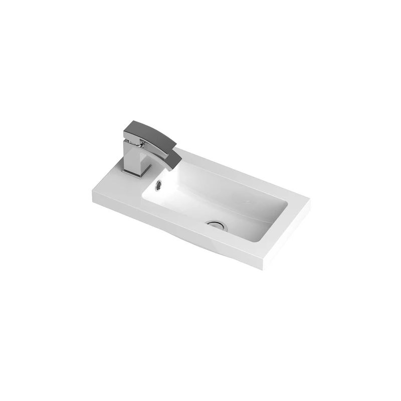 Hudson Reed Fusion Floor Standing Slimline 500mm Vanity Unit & Basin