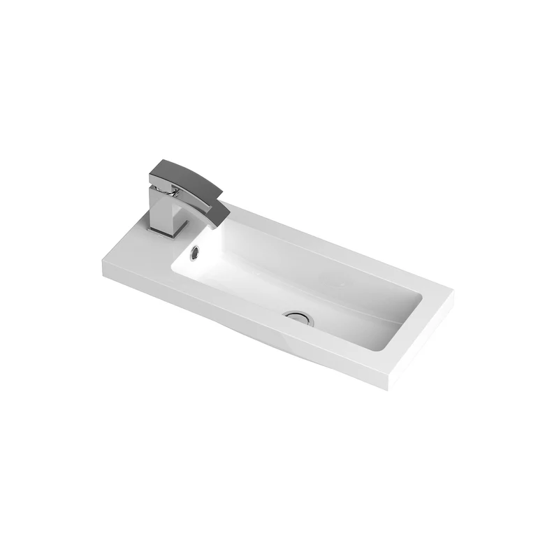 Hudson Reed Fusion Floor Standing Slimline 600mm Vanity Unit & Basin