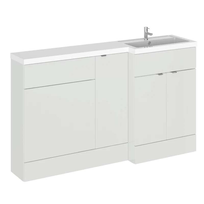 Hudson Reed Fusion 1500mm Floorstanding Combination Unit With 300mm Base Unit & 600mm WC Unit