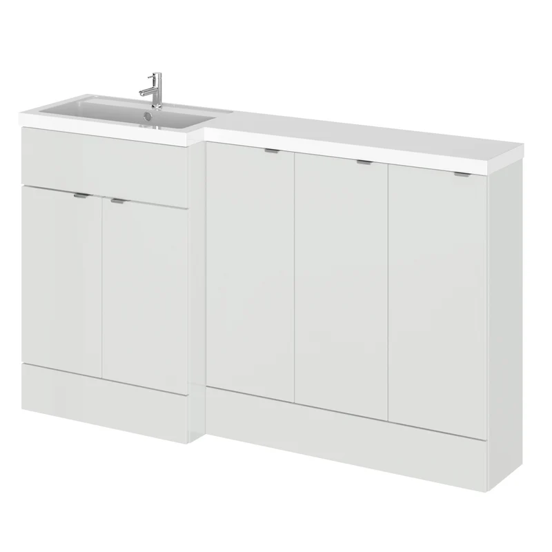 Hudson Reed Fusion 1500mm Floorstanding Combination Unit With 3 x 300mm Base Units