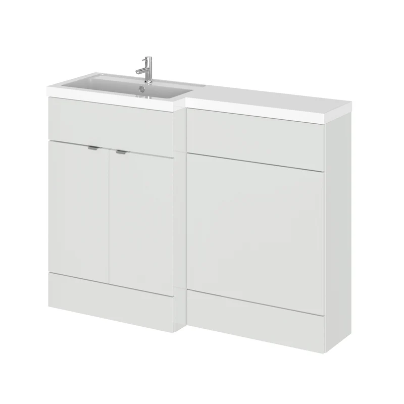 Hudson Reed Fusion 1200mm Floorstanding Combination Unit With WC Unit