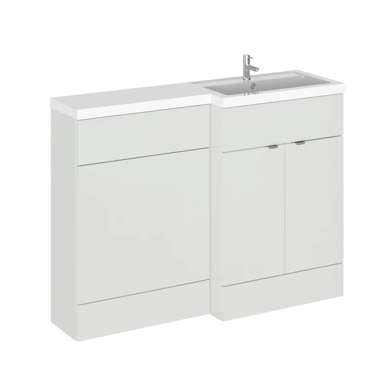 Hudson Reed Fusion 1200mm Floorstanding Combination Unit With WC Unit