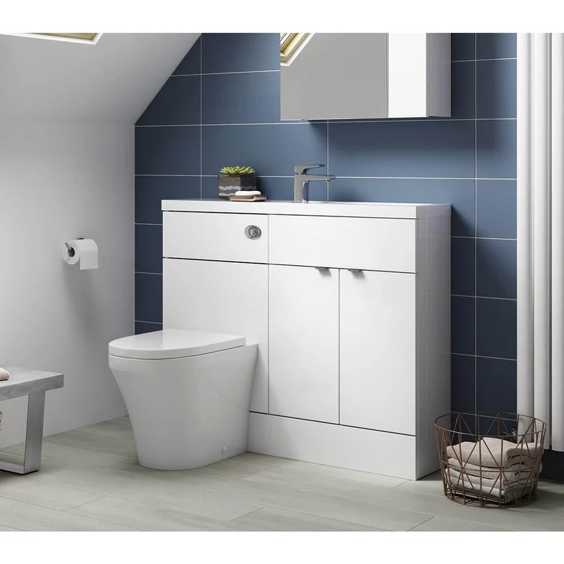 Hudson Reed Fusion 1100mm Slimline Floorstanding Combination Unit