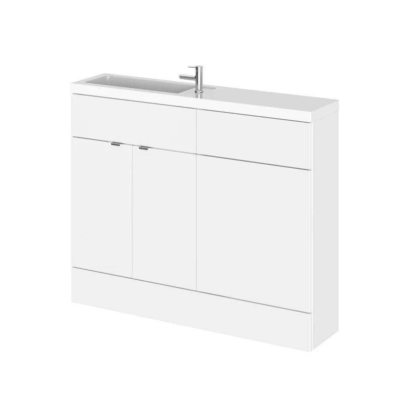 Hudson Reed Fusion 1100mm Slimline Floorstanding Combination Unit