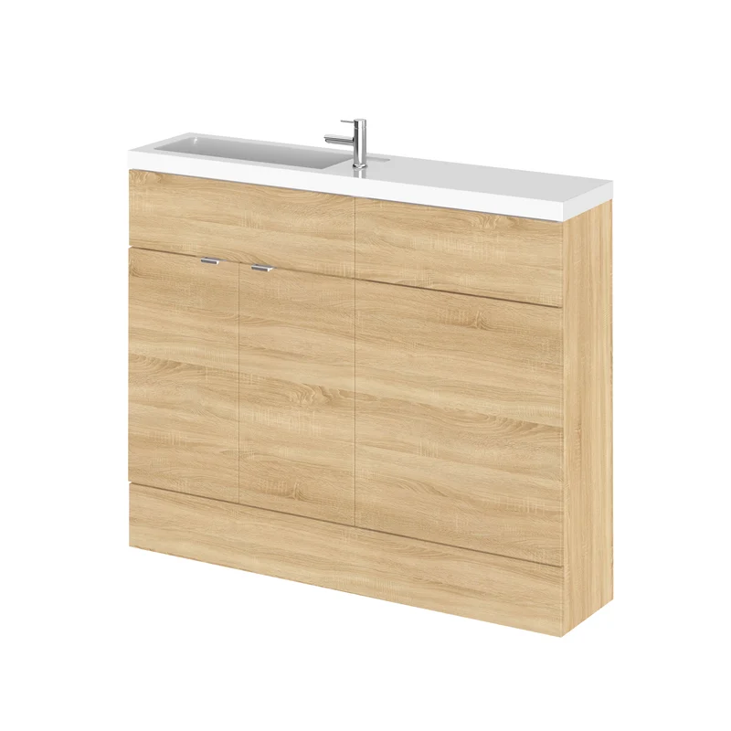 Hudson Reed Fusion 1100mm Slimline Floorstanding Combination Unit