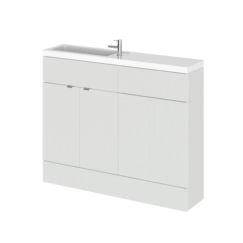 Hudson Reed Fusion 1100mm Slimline Floorstanding Combination Unit