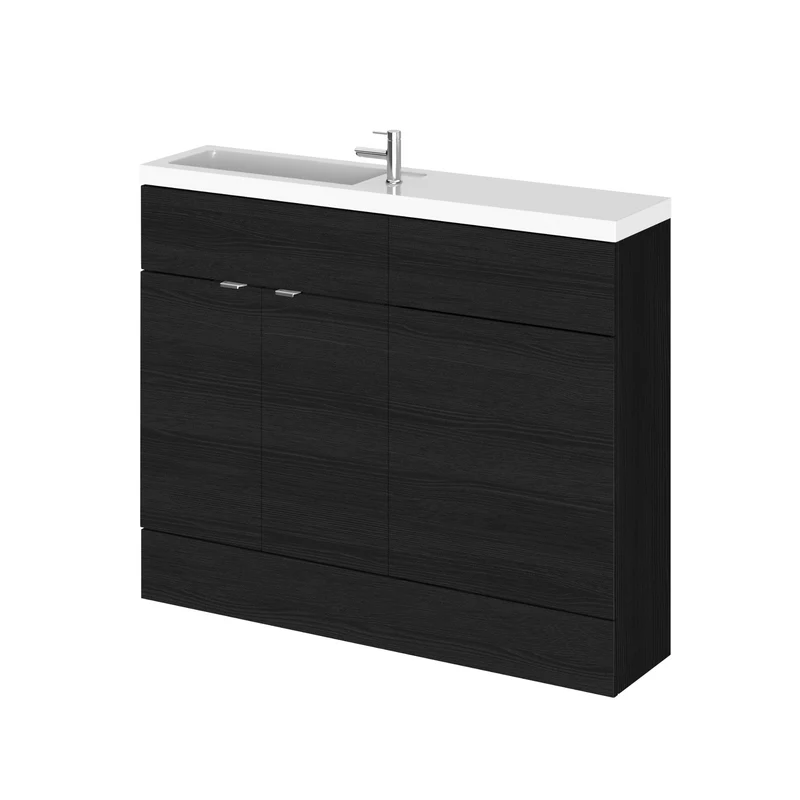 Hudson Reed Fusion 1100mm Slimline Floorstanding Combination Unit