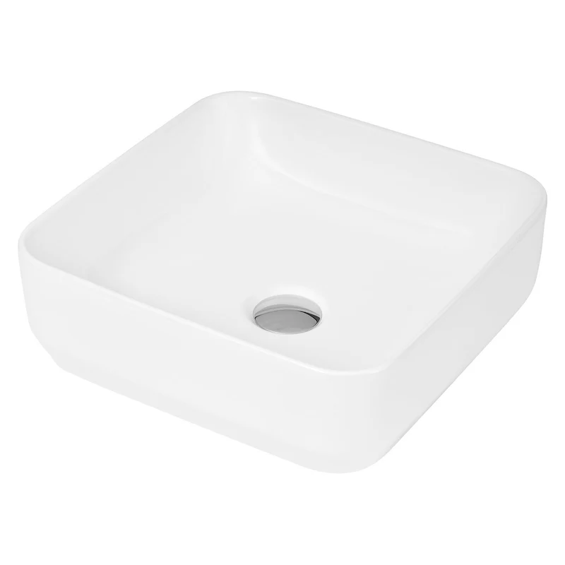 Hudson Reed Square Counter Top Vessel Basin - 365 x 365mm