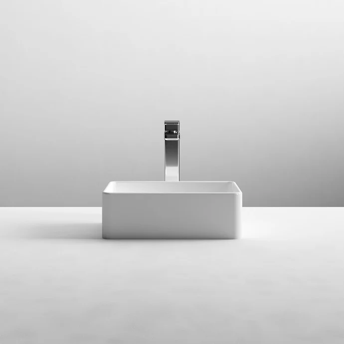 Hudson Reed Rectangular Counter Top Vessel Basin - 365 x 235mm
