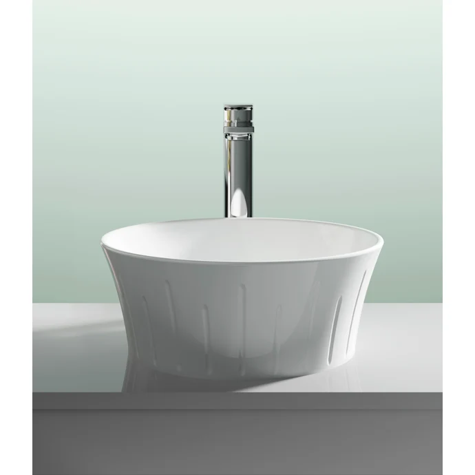 Hudson Reed Round Counter Top Vessel Basin - 360 x 360mm