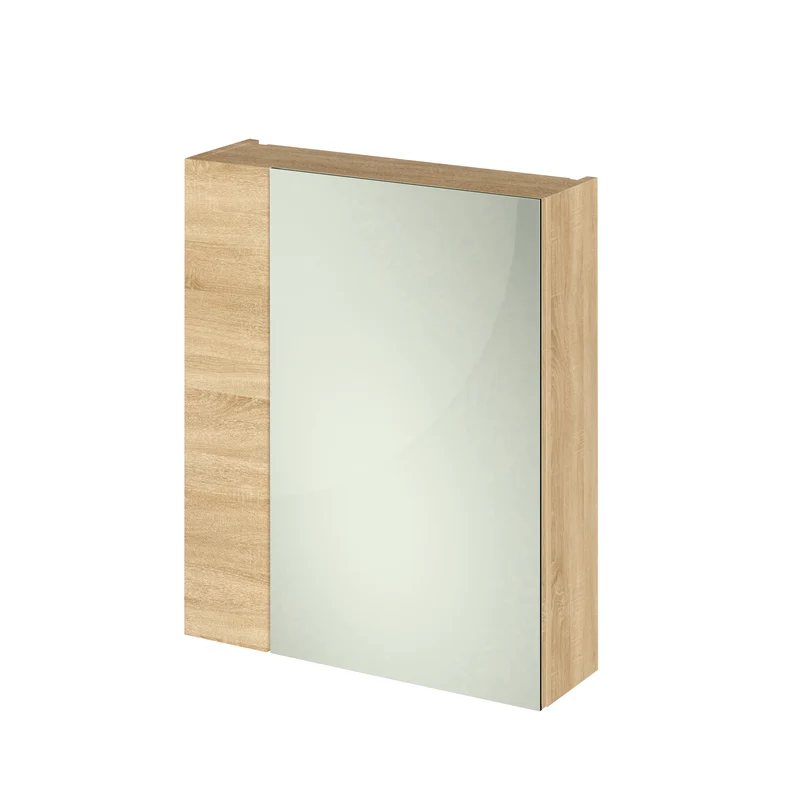 Hudson Reed Fusion 600mm Mirror Unit With 2 Doors 75/25