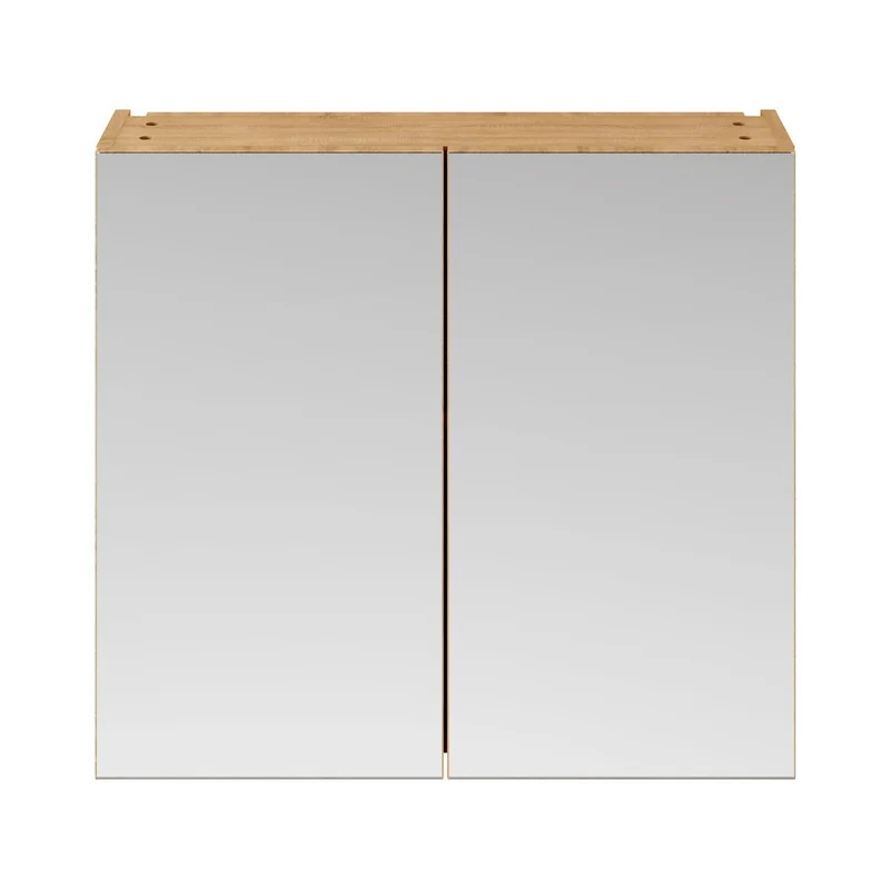 Hudson Reed Fusion 800mm Mirror Unit With 2 Doors