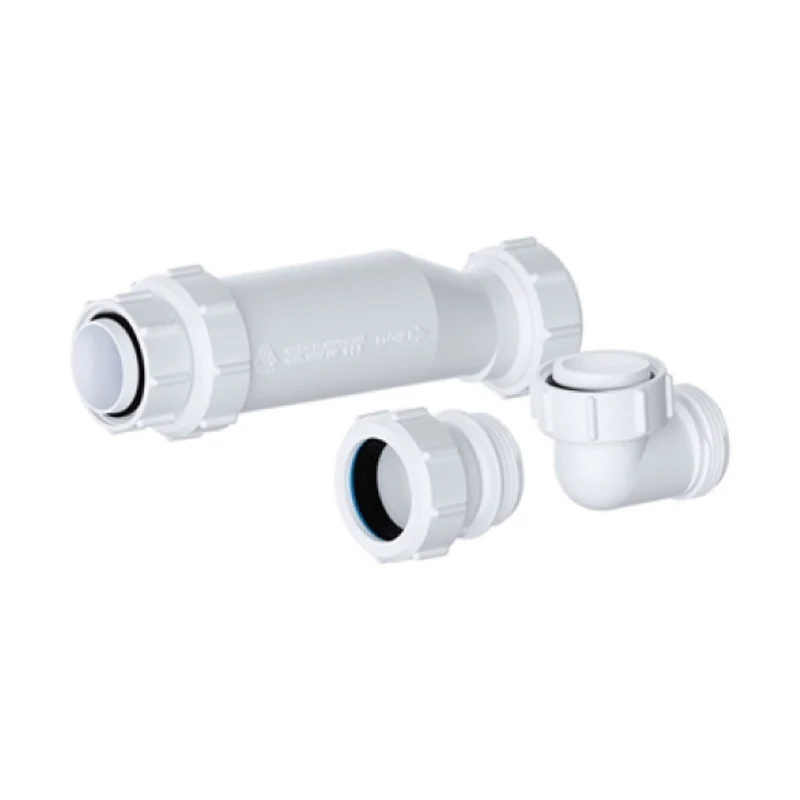 Nuie Basin Accessories Waste Trap For Furniture Basins Contemporary White Polypropylene