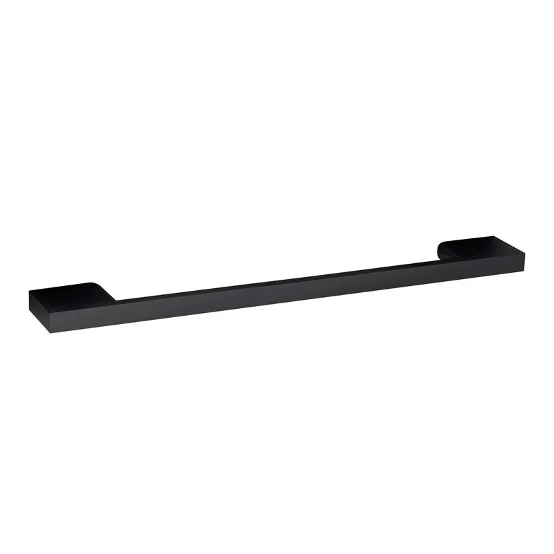 Straight D Bar Furniture Handle,223mm Wide With 192mm Centres - Matt Black