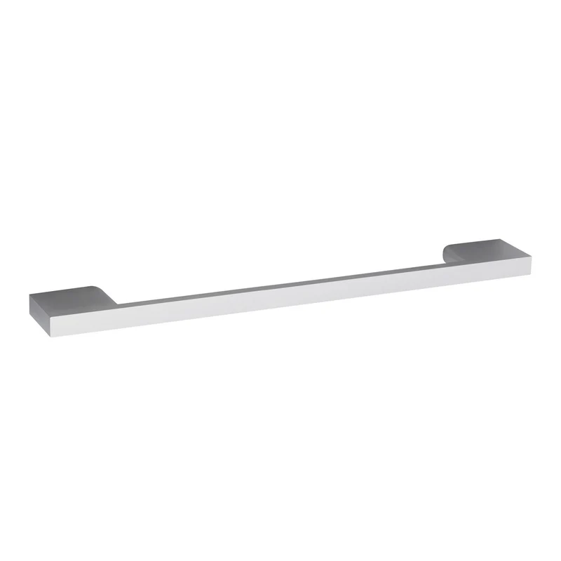 Straight D Bar Furniture Handle,223mm Wide With 192mm Centres - Chrome