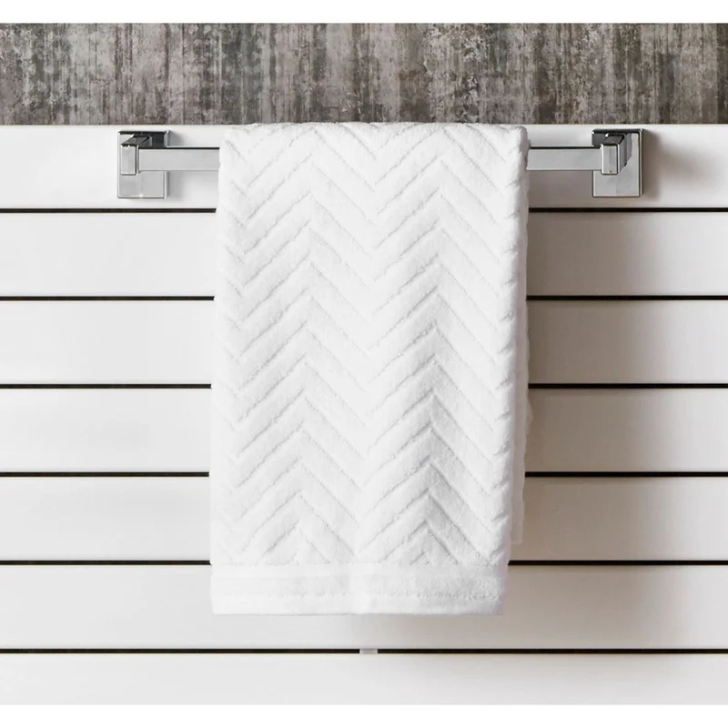 Chrome Radiator Magnetic Towel Rail 380mm