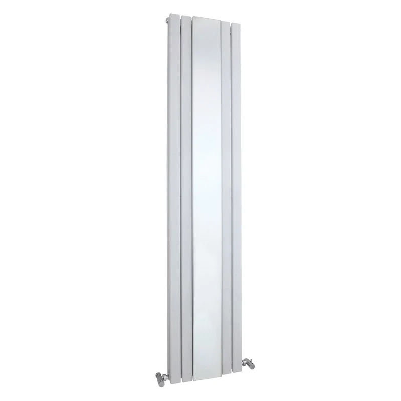Nuie Sloane Double Panel Designer Radiator Contemporary White Steel 1800x381x81mm