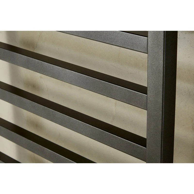 Cape Anthracite Dual Fuel Heated Towel Radiator