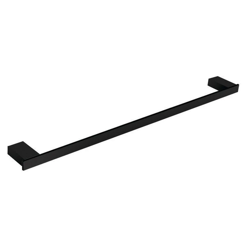 Como Black 600mm Towel Rail