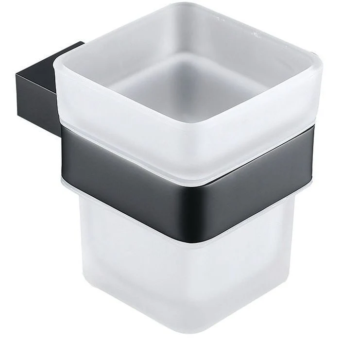 Como Black Toothbrush Tumbler
