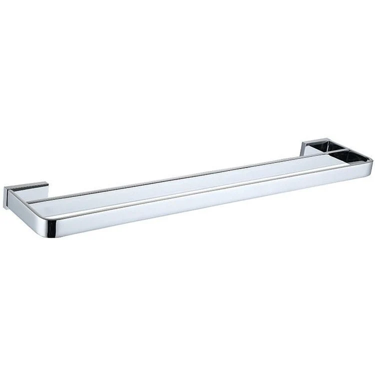 Como Chrome 600mm Double Towel Rail