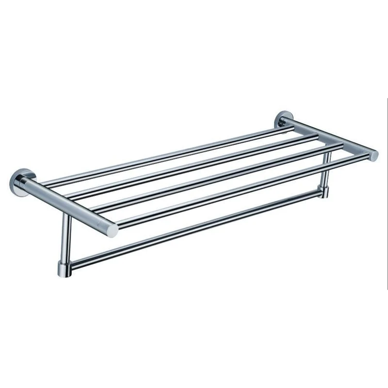 Capri Chrome 600mm Towel Rack