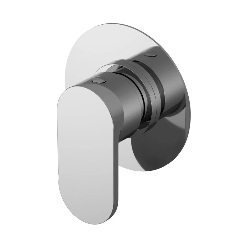 Nuie Binsey Concealed Diverter 2/3/4 Way Contemporary Chrome Brass 100x100x135mm