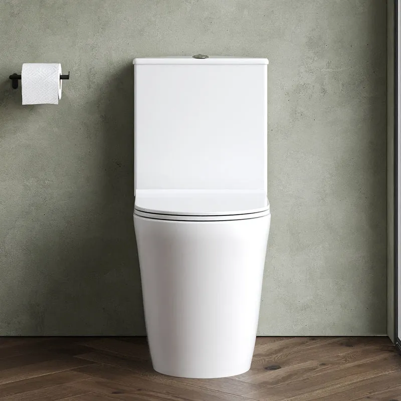 Lana Rimless Close Coupled Back To Wall Toilet & Soft Close Seat