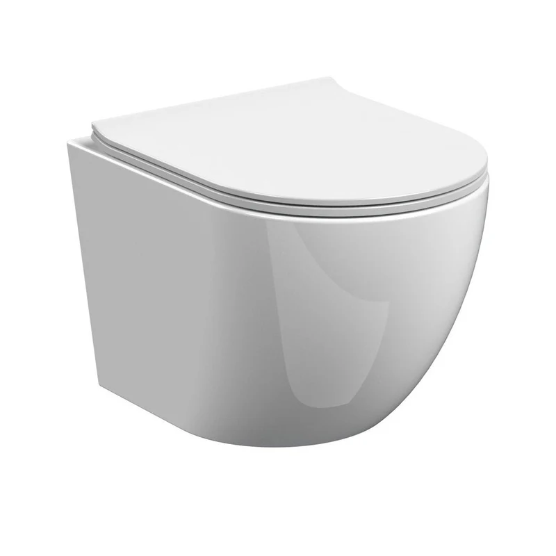 Lana Rimless Wall Hung Toilet & Soft Close Seat