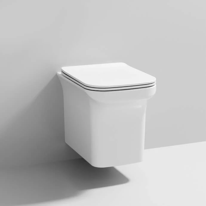 Como Rimless Wall Hung Toilet & Soft Close Seat