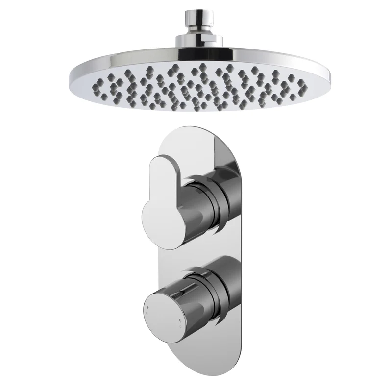 Lana Concealed Shower Package With Fixed Head - Chrome