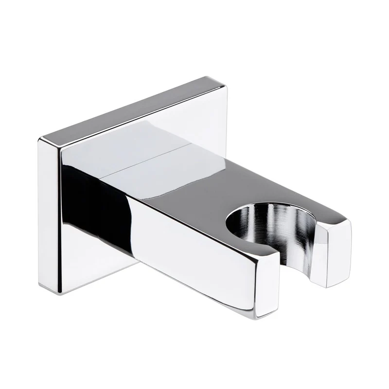 Square Shower Bracket - Chrome