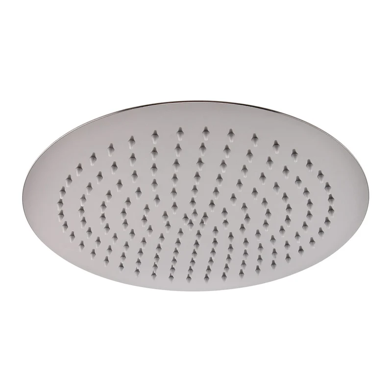 Lana Slimline Round Fixed Head Shower 300 x 300mm - Chrome